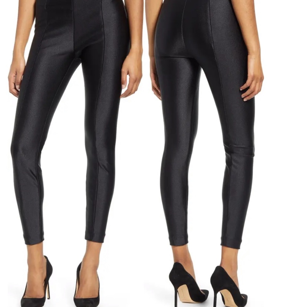 NWT Good American The High Shine Boss Pant. Sz 1